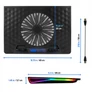 Kép 4/6 - Spirit of Gamer Notebook Hűtőpad 17"-ig - AIRBLADE 800 RGB (26dB; max. 79 m3/h; 2x17cm, RGB LED, 2xUSB2.0)