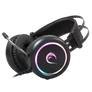 Kép 3/5 - Rampage Fejhallgató - STORMY RGB (7.1, mikrofon, USB, hangerőszabályzó, nagy-párnás, 2m kábel, fekete)