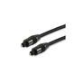 Kép 1/4 - Equip kábel - 147922 (Toslink(optikai),  SPDIF, apa/apa, aranyozott csatlakozó, fekete, 3m)
