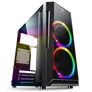 Kép 2/10 - Spirit of Gamer Számítógépház - Deathmatch 3 RGB (fekete, ablakos, 2x12cm, ventilátor mATX, ITX, 1xUSB3.0, 2xUSB2.0)