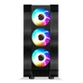 Kép 3/10 - Spirit of Gamer Számítógépház - Rogue VI RGB (fekete, ablakos, 4x12cm ventilátor, alsó táp,  ATX, 1xUSB3.0, 2xUSB2.0)