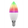Kép 2/3 - Woox Smart Home LED Izzó - R9075 (E14, RGB+CCT, 30.000h, 5Watt, 470LM, 2700-6500K)