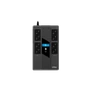 Kép 2/5 - NJOY Szünetmentes 800VA - Token 800 (2x4 Schuko, line-interaktív,HID USB, LCD, túlfeszültség védett, fekete)