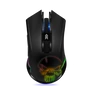 Kép 2/10 - Spirit of Gamer Egér Vezeték nélküli - ELITE-M20 Wireless (4800DPI, 1000Hz, 6 gomb, Omron, harisnyázott kábel, fekete)