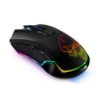 Kép 6/10 - Spirit of Gamer Egér Vezeték nélküli - ELITE-M20 Wireless (4800DPI, 1000Hz, 6 gomb, Omron, harisnyázott kábel, fekete)