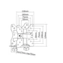 Kép 7/9 - Equip MiniPC tartó - 650890 (Univerzális: 100x100 VESA-hoz rögzíthető, Max.: 5kg, fekete)