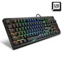Kép 2/5 - Sharkoon Billentyűzet Mechanikus - Skiller SGK30 Blue (Blue Switch , RGB LED, USB, full anti-ghost, fekete, angol)