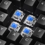 Kép 4/5 - Sharkoon Billentyűzet Mechanikus - Skiller SGK30 Blue (Blue Switch , RGB LED, USB, full anti-ghost, fekete, angol)