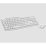Kép 2/3 - Logitech Billentyűzet/Egér Kit - MK295 (Vezeték nélküli, magyar, fehér)