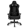Kép 2/10 - Spirit of Gamer szék - CRUSADER Black (állítható dőlés/magasság/kartámasz; max.120kg-ig, fekete)