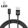 Kép 1/4 - Delight kábel - USB Type-C töltőkábel, 1m, fekete
