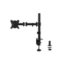 Kép 3/5 - Equip Monitor Asztali konzol - 650151 (13"-32", 1 monitor, dönthető, forgatható, állítható magasság, Max.: 9kg, fekete)