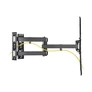 Kép 3/7 - Equip TV Fali sarok konzol - 650328 (23"-55", Max.: 45kg, dönthető, forgatható, sarokba szerelhető, fekete)