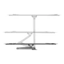 Kép 5/7 - Equip TV Fali konzol - 650342 (37"-70", Max.: 35kg, dönthető, forgatható, fekete)