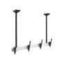 Kép 1/6 - Equip TV Mennyezeti konzol - 650373 (45"-55", 2 kijelző, Max.: 100kg, dönthető, fekete)