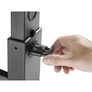Kép 6/8 - Equip TV/Monitor állvány - 650607 (32"-55", dönthető, állítható magasság, gurulós, Max.:35kg, fekete)