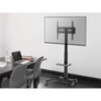 Kép 8/8 - Equip TV/Monitor állvány - 650607 (32"-55", dönthető, állítható magasság, gurulós, Max.:35kg, fekete)