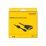 Kép 3/3 - Delock Kábel - 83585 (micro HDMI -> DVI-D (24+1), apa-apa, 1m)