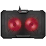 Kép 3/7 - Rampage Notebook Hűtőpad 17"-ig - AD-RC12 GAMEZONE (2*12cm venti, 100rpm, RGB LED) Fekete