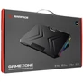 Kép 7/7 - Rampage Notebook Hűtőpad 17"-ig - AD-RC12 GAMEZONE (2*12cm venti, 100rpm, RGB LED) Fekete