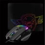 Kép 4/10 - Spirit of Gamer Egér - PRO-M3 RGB (Optikai, 7200DPI, 8 gomb, harisnyázott kábel, fekete) + egérpad
