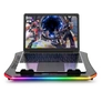 Kép 4/10 - Spirit of Gamer Notebook Hűtőpad 17"-ig - AIRBLADE 1200 RGB (18dB; max. 79 m3/h; 3x11cm+3x70cm, RGB LED, 2xUSB2.0)