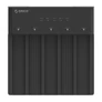 Kép 1/5 - Orico HDD/SSD Dokkoló - 6558US3-C-EU /125/ (5x 2,5"/3,5" HDD/SSD -> USB-A, Max.: 16TB, fekete)