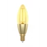 Kép 1/3 - Woox Smart Home Filament candle design LED Izzó - R5141 (E14, 4,9W, 470 Lumen, warmw2700K/coldw6500k, Wi-Fi, 15000h)