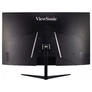 Kép 2/2 - ViewSonic Monitor 31,5" - VX3219-PC-mhd (VA, 16:9, 1920x1080, 240Hz, 1ms, 300cd/m2, HDMI, DP, VESA, SPK, ívelt)