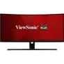 Kép 1/3 - ViewSonic Monitor 34" - VX3418-2KPC (VA, 21:9, 3440x1440, 1ms, 300cd/m2, 144Hz, HDMI, DP, VESA, SPK, fekete, ívelt)