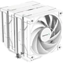 Kép 1/10 - DeepCool CPU Cooler - AK620 WH (28 dB; max, 117,21 m3/h; 4pin csatlakozó, 6 db heatpipe, 2x12cm, PWM)