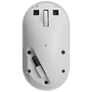 Kép 3/10 - Everest Vezeték nélküli Egér - SMW-399 White Rechargeable Super Quiet  (1600 DPI, 3 gomb, optikai, fehér)
