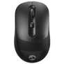 Kép 2/7 - Everest Vezeték nélküli Egér - SM-18 Black (1600 DPI, 4gomb, optikai, fekete)