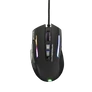 Kép 1/10 - The G-Lab Gamer Egér - KULT NITRO ATOM (4800 DPI, 9 gomb, makro, 1,8m kábel, RGB LED, fekete)
