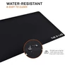 Kép 5/6 - The G-Lab Egérpad - PAD BARIUM XXL (900x450x2mm, vízálló, fekete)