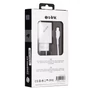 Kép 3/3 - S-Link Hálózati töltő - SL-EC40T (1db USB, 5V/2.4A, 12W, Gyorstöltés, USB Type-C, 100cm adat+töltőkábel, fehér)