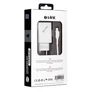 Kép 3/3 - S-Link Hálózati töltő - SL-EC40L (1db USB, 5V/2.4A, 12W, Gyorstöltés, Lightning-USB 100cm adat+töltőkábel, fehér)