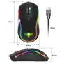 Kép 8/10 - Spirit of Gamer Egér Vezeték nélküli - PRO-M9 (Optikai, 4200DPI, 6 programozható gomb, Max.: 10m, fekete)