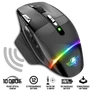Kép 1/10 - Spirit of Gamer Egér Vezeték nélküli - XPERT-M800 (Optikai, 10 000DPI, 12 programozható gomb, Max.: 10m, fekete)
