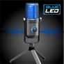 Kép 3/10 - Spirit of Gamer Mikrofon - EKO 900 (USB, Cardioid, Omnidirekcionális, Beépített Jack csatlakozó, zajszűrés, fekete)