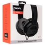 Kép 7/7 - Snopy Fejhallgató - SN-101 BONNY Black (stereo, mikrofon, 3.5mm jack, 1m kábel, fekete)