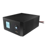 Kép 4/6 - NJOY Inverter - Aira 1200 (2 Schuko, Szinusz hullám, Akku Támogatás: 40Ah-200Ah, AVR,  fekete)