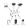 Kép 4/6 - Equip Hálózati Elosztó - 245550 (3 Schuko, Max.: 3500W, 1,5m kábel, fehér)