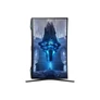 Kép 2/5 - Samsung Monitor 32" - S32BG750NP (VA, 3840x2160, 16:9, UHD, 165HZ, 350cd/m2, 1ms, Pivot, Ívelt)