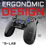 Kép 8/8 - The G-Lab Gamepad - K-PAD IRIDIUM PS4 B (Vezeték nélküli, PC/PS4)