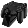 Kép 1/5 - Rampage Gamepad töltő - RP-PS4 (dokkoló 2x PS4 kontroller töltéséhez, fekete)