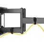 Kép 3/8 - Equip TV Fali konzol - 650335 (37"-80", Max.: 60kg, dönthető, forgatható, fekete)