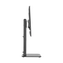 Kép 3/8 - Equip TV/Monitor állvány - 650612 (37"-70", állítható magasság, forgatható, Max.:40kg, fekete)