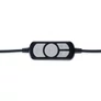 Kép 2/4 - Conceptronic Fejhallgató - POLONA01B (USB, hangerőszabályzó, felhajtható mikrofon, 200 cm kábel, fekete)