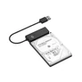 Kép 2/4 - Conceptronic átalakító - ABBY01B (USB-A 3.0 to SATA, Kompatibilis: 2,5" SATA HDD/SSD)